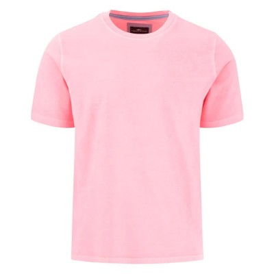 тениска,мъжки,тениски,fynch,hatton,sunfaded,short,sleeve,t,shirt,peony,(pink)