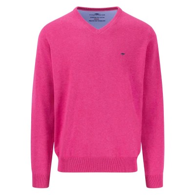 блуза,мъжки,пуловери,fynch,hatton,superfine,v,neck,sweater,pink,(malaga)