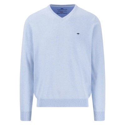 блуза,мъжки,пуловери,fynch,hatton,superfine,v,neck,sweater,summer,breeze,(blue)