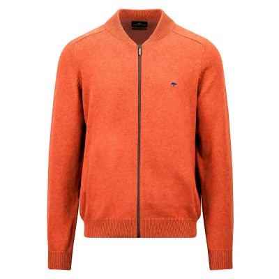 жилетка,мъжки,пуловери,fynch,hatton,supersoft,college,cardigan,orange,(210)