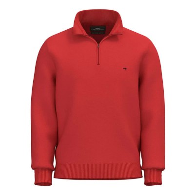 блуза,мъжки,пуловери,fynch,hatton,supersoft,half,zip,sweater,red