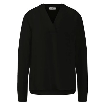 дамски,блузи,fynch,hatton,tunic,linen,mix,long,sleeve,blouse,black,(black)