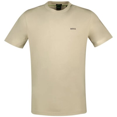 тениска,мъжки,тениски,boss,10256064,short,sleeve,t,shirt,light,beige,(beige)