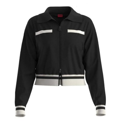 тениска,дамски,тениски,hugo,daffiti,10269912,01,t,shirt,black