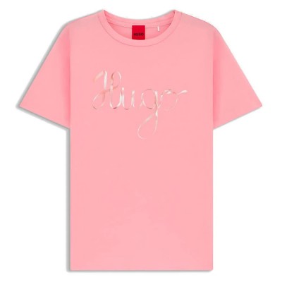 тениска,дамски,тениски,hugo,damacia,5,10268981,01,short,sleeve,t,shirt,bright,pink,(pink)