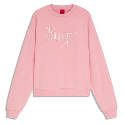 тениска,дамски,тениски,hugo,deroxina,4,10271273,01,long,sleeve,t,shirt,bright,pink,(pink)