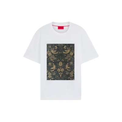 тениска,мъжки,тениски,hugo,dipasly,10261763,01,t,shirt,white