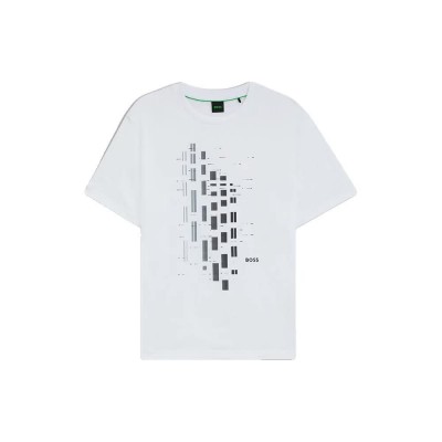 тениска,мъжки,тениски,boss,grx,zone,10270236,01,t,shirt,white