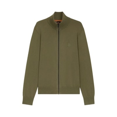 блуза,мъжки,пуловери,boss,kanozip,s,10272322,01,sweater,open,green,(green)