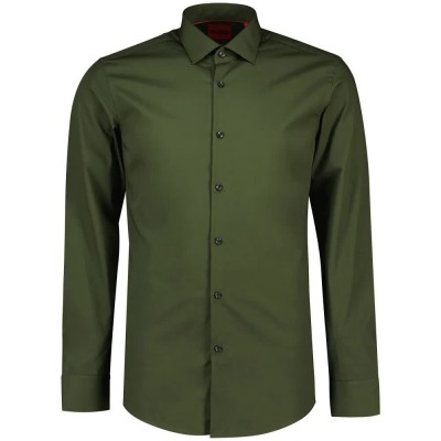 риза,с,дълъг,ръкав,мъжки,ризи,hugo,kenno,10181991,01,long,sleeve,shirt,dark,green,(green)