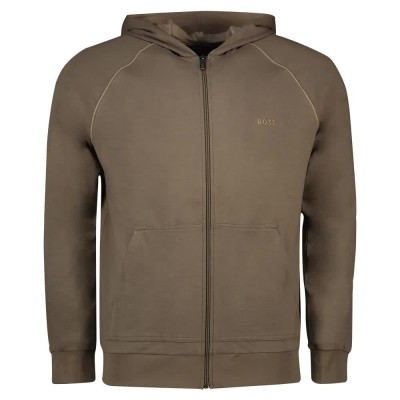 блуза,мъжки,пуловери,boss,mix&match,10259900,full,zip,sweatshirt,brown,(medium,brown)