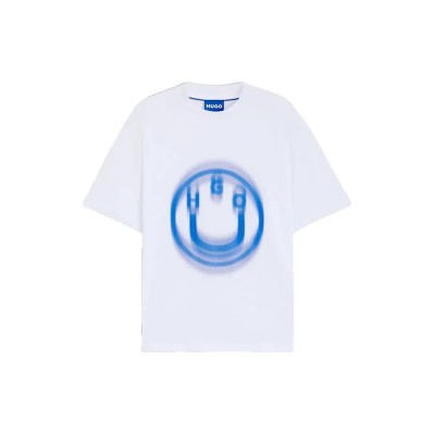 тениска,мъжки,тениски,hugo,nalax,10258299,01,t,shirt,white,(open,white)