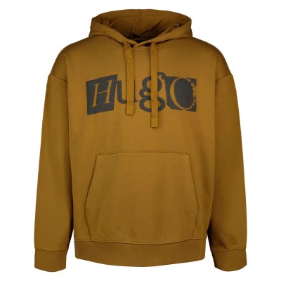 блуза,мъжки,пуловери,hugo,nildi,10263750,01,sweatshirt,open,green,(brown)