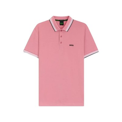 мъжки,блузи,с,яка,boss,paddy,short,sleeve,polo,open,pink,(pink)
