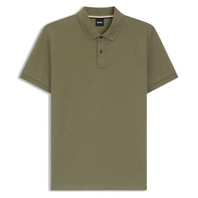 мъжки,блузи,с,яка,boss,pallas,short,sleeve,polo,medium,green,(green)