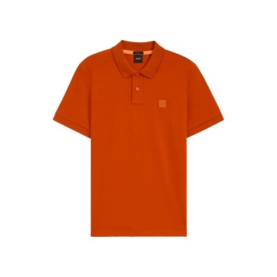 мъжки,блузи,с,яка,boss,passenger,short,sleeve,polo,open,orange,(orange)
