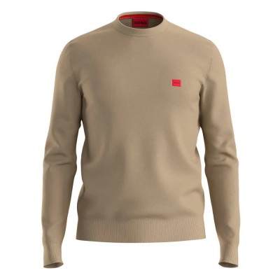 блуза,мъжки,пуловери,hugo,san,cassius,10243453,01,sweater,beige