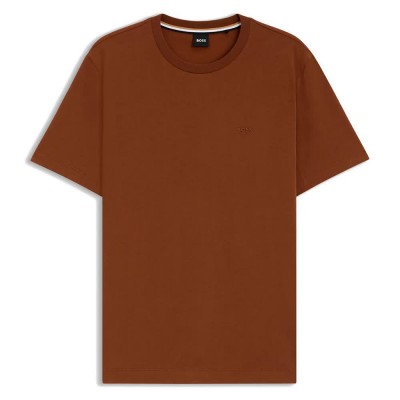 тениска,мъжки,тениски,boss,thompson,01,short,sleeve,t,shirt,medium,brown,(brown)