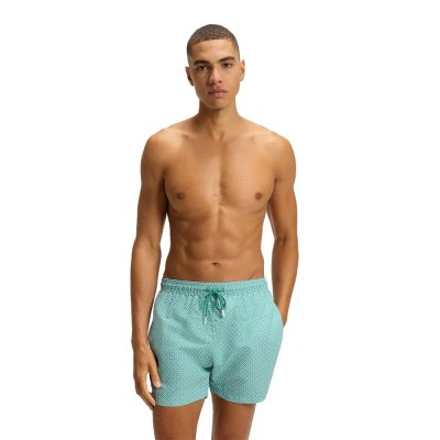 бански,гащета,мъжки,бански,костюми,boss,vibe,10261220,swimming,shorts,bright,green,(green)