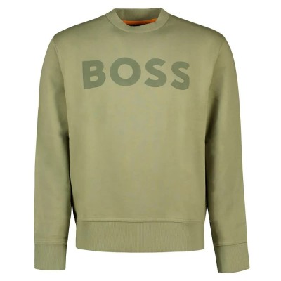 блуза,мъжки,пуловери,boss,we,basic,10244192,sweatshirt,green,(open,green)