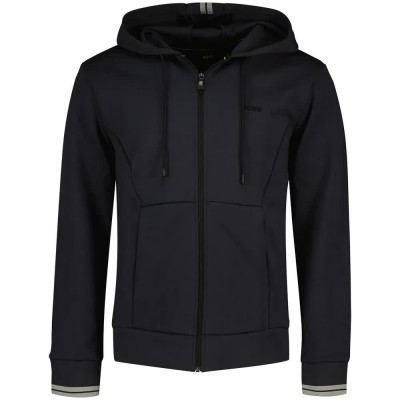 блуза,мъжки,пуловери,boss,zone,10272320,01,full,zip,sweatshirt,dark,blue,(black)