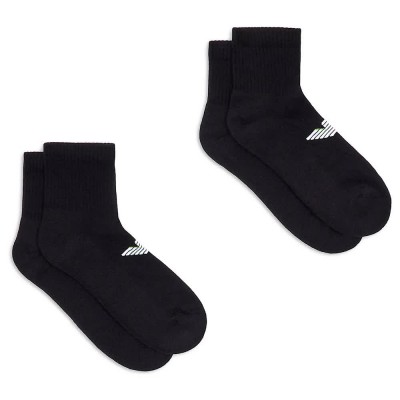 чорапи,мъжки,чорапи,emporio,armani,em000540,af12299,ankle,socks,2,pairs,black,black,(black)