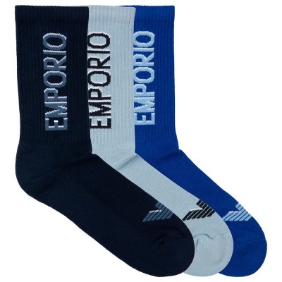 чорапи,мъжки,чорапи,emporio,armani,em000554,af12299,short,socks,3,pairs,armani,blue,ashlei,u,(blue)