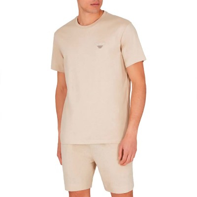 тениска,мъжки,тениски,emporio,armani,em000574,af12334,short,sleeve,t,shirt,plaza,taupe,(beige)