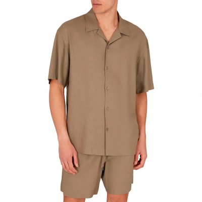 риза,с,къс,ръкав,мъжки,ризи,emporio,armani,em000593,af12356,short,sleeve,shirt,walnut,(brown)