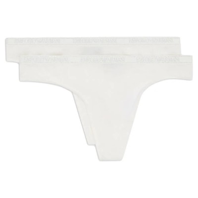 дамско,бельо,дамски,бикини,и,танкини,emporio,armani,ew000402,af10889,thong,2,units,white,(white)