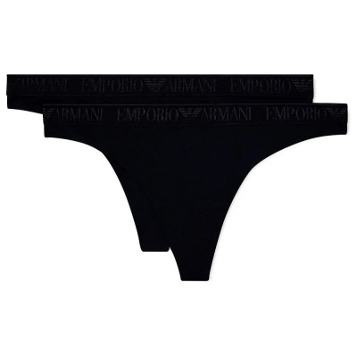 дамско,бельо,дамски,бикини,и,танкини,emporio,armani,ew000402,af10891,thong,2,units,black,(black,black)