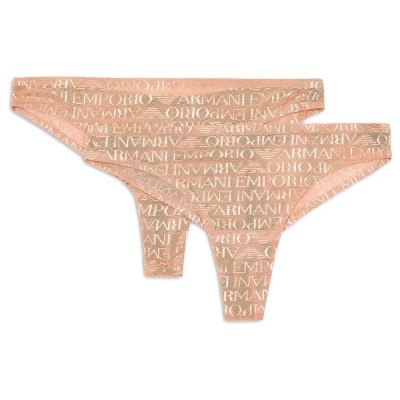 дамско,бельо,дамски,бикини,и,танкини,emporio,armani,ew000404,af10880,brazilian,panties,2,units,hazelnut,hazelnut,(beige)