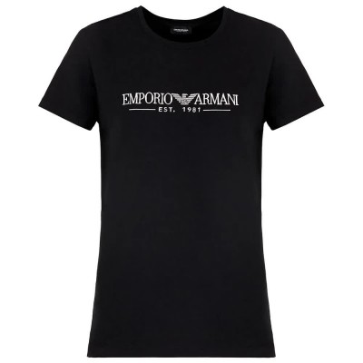 тениска,дамски,тениски,emporio,armani,ew000408,af10881,short,sleeve,t,shirt,black,(black)