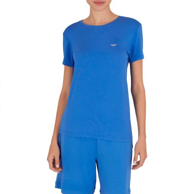 тениска,дамски,тениски,emporio,armani,ew000408,af10889,short,sleeve,t,shirt,blue