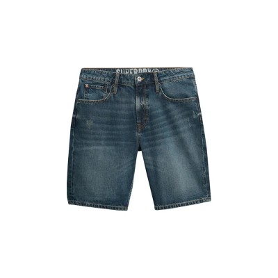 къси,панталони,мъжки,панталони,superdry,vintage,straight,shorts,viper,vintage,indigo,(blue)