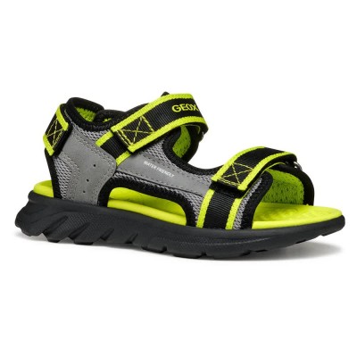 сандали,детски,сандали,и,чехли,geox,airadyum,sandals,grey,lime,(grey)