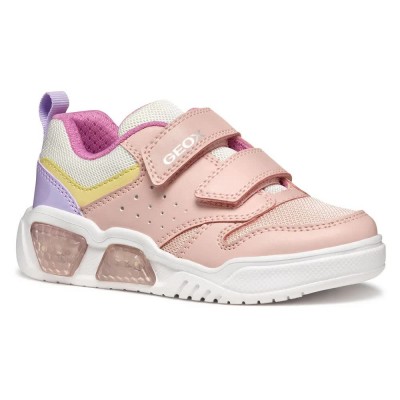 маратонки,детски,маратонки,geox,illuminus,trainers,pink