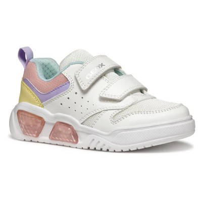 маратонки,детски,маратонки,geox,illuminus,trainers,white,multicolor,(white)