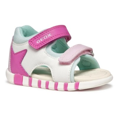 сандали,детски,сандали,и,чехли,geox,iupidoo,sandals,white,fuchsia,white,(white)
