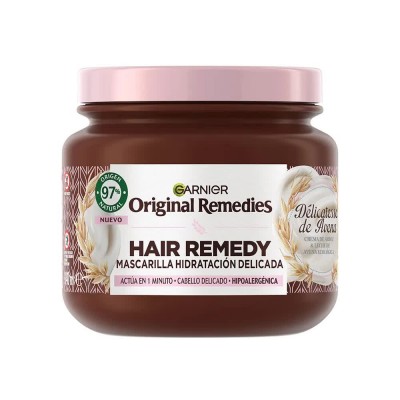 хигиена,коса,garnier,oatmeal,mask,340ml,brown,(multicolor)