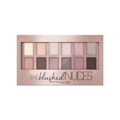 очна,линия,maybelline,shadow,palette,01,blushed,nudes,multicolor