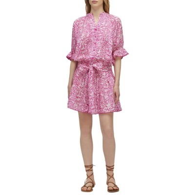 рокля,дамски,поли,и,рокли,sundek,abito,short,sleeve,short,dress,pink