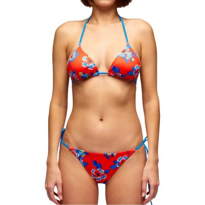 дамски,бански,костюми,sundek,bikini,cheek,(red)