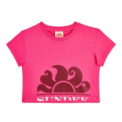 тениска,детски,тениски,sundek,crop,short,sleeve,t,shirt,shocking,pink,01,(pink)