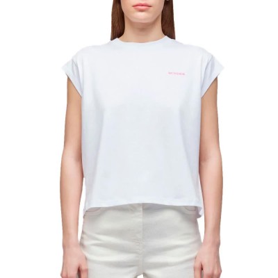 тениска,дамски,тениски,sundek,degradé,short,sleeve,t,shirt,white,01,(white)