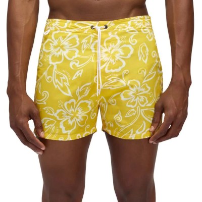 бански,гащета,мъжки,бански,костюми,sundek,hibiscus,swimming,shorts,yellow,(vintage,mango)