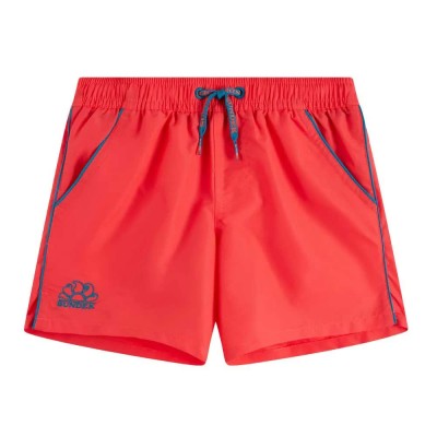 бански,гащета,детски,бански,костюми,sundek,iconic,taffeta,swimming,shorts,turbo,(red)
