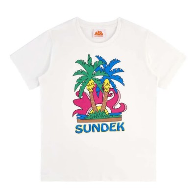 тениска,детски,тениски,sundek,island,short,sleeve,t,shirt,white