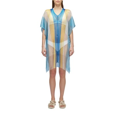 рокля,дамски,поли,и,рокли,sundek,kaftano,short,sleeve,short,dress,buttercup,01,(blue)