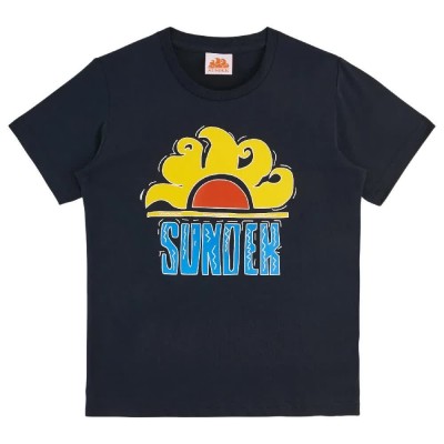 тениска,детски,тениски,sundek,logo,short,sleeve,t,shirt,navy,01,(blue)